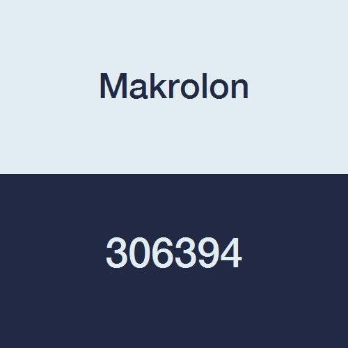 Makrolon GP-V General-Purpose Flame-Retardant Clear Transparent Polycarbonate Sheet, 1/8" Thickness, 12" Width, 24" Length