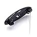 Ababalaya Black Hijab Pins (Set of 12) (Black+White)