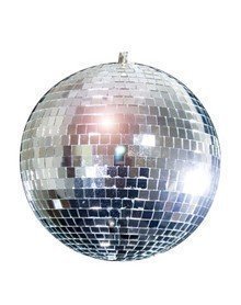 Rhode Island Novelty ELMBA08 Mirror Balls, 8" H, Silver