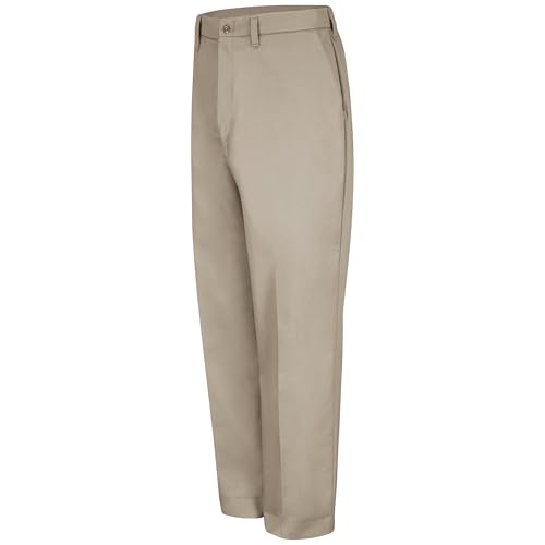 Red Kap Men's Red-E-Prest Work Pant - Wrinkle Free Workwear for Mechanics, Brea…