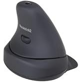 Ergoguys Ergonomic Rockstick 2 Meduim Mouse Wireless KOV-RS200WM, Black