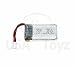 Genuine HUBSAN X4 107C Quadcopter Rechargeable Flight Battery (3.7V, 380mAh LiPo)