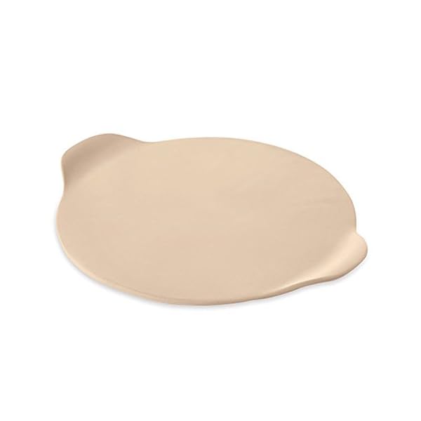 The Pampered Chef Large Round Stone with Handles on the Sides The Home Kitchen Store