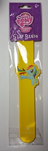 my little pony Rainbow Dash slap band bracelet - yellow