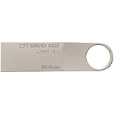 Kingston Digital 64 GB Data Traveler SE9 G2 USB 3.0 Flash Drive (DTSE9G2/64GBET)