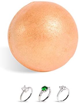 Cocoa Butter Bath Bomb With Sterling Silver 925 Ring Inside - Size Medium (M-N)