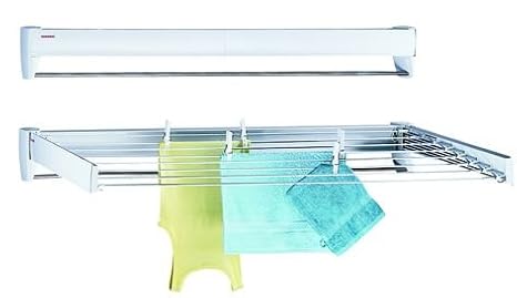 Wandtrockner TELEGANT 100 weiÃŸ Aktion mit WÃ¤scheklammerbeutel