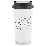 CafePress Oh Synapse! Stainless Steel Travel Mug Stainless Steel Travel Mug, Insulated 16 oz. Coffee Tumbler