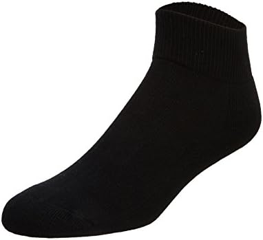Gemrock Hosiery Ankle Socks Unisex Style: GEMR-BLK-2 (6 Size: 2 (6-7.5)
