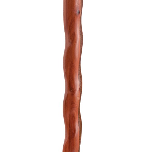 Brazos Twisted Aromatic Cedar Handcrafted Wood Walking Cane, 37 Inch, Made in the USA