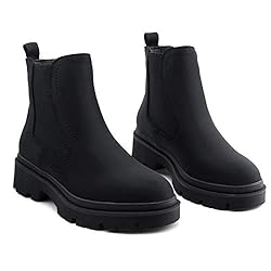 JABASIC Women Lycra Chelsea Boots Low Heel Elastic