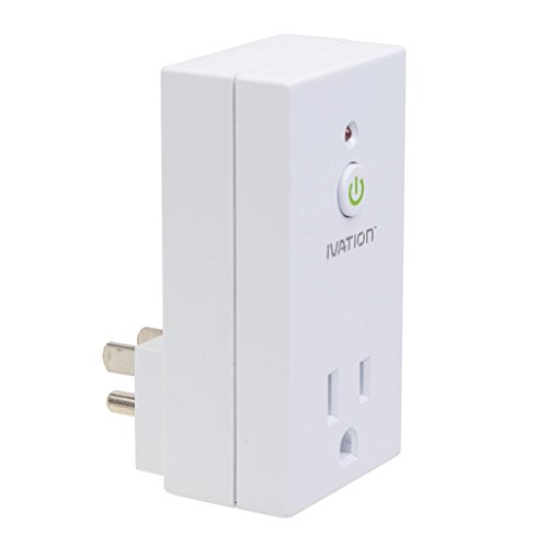 Ivation Programmable Wireless Remote Control 110V AC Plug in Outlet