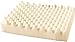 Vaunn Medical Egg Crate Convoluted Foam Mattress Pad, Thick EggCrate Topper (Standard Bed Twin Size) - 38'' x 74'' x 2.5'', Smooth White