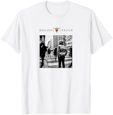 Amazon.com: Official Bon Jovi Livin' On A Prayer T-Shirt