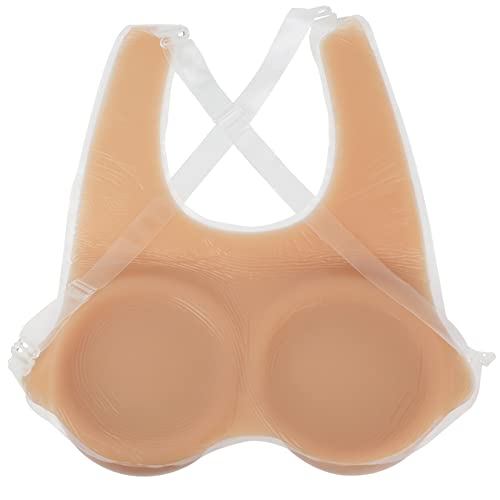 Vollence C Cup Realistic Strap on Silicone Breast Forms Boobs for Cross