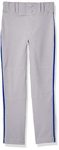 Pantalon De Baseball CHAMPRO Pour Garçon - Taille Medium, Gris/marine - Neuf En Emballage