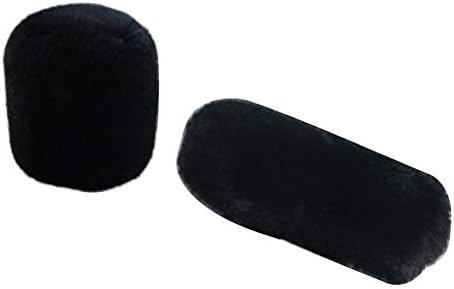 Car Hand Brake Cover Gear Cover Set Plush Gear Cover Gear Cover for Winter 2 Piece Set