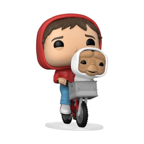 Funko Pop Movies: E.T. The Extra-Terrestrial - Elliott - Elliot with E.T. in Basket, 3.75 Inches - Collectable Vinyl Figure - Gift Idea - Official Merchandise