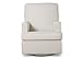 Delta Children Henry Nursery Glider Swivel Rocker Chair, Cream