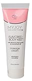 Body Kiss Flavored Edible Massage Cream, Strawberry 4 oz. by KinkLab