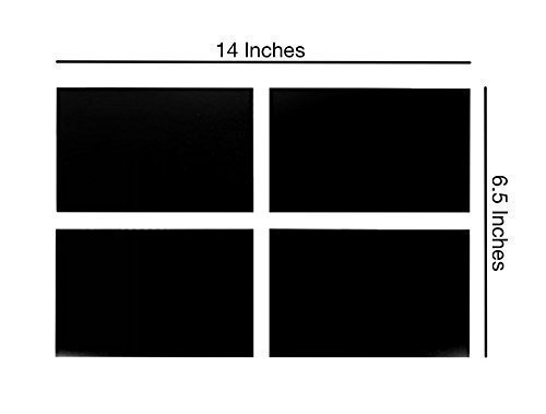 Decorative Faux - VINYL Decals - Garage Door Windows (2 Car Garage) - Thumbnail 3