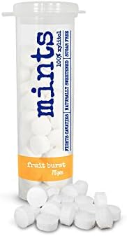 Spark Naturals Fruit Burst Mints - 25% Xyntal Natural Mints (2 Pack/75pc each)