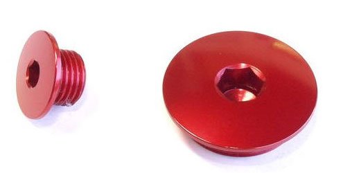 Works Connection Engine Timing Plugs (RED) for 04-16 Honda CRF450R