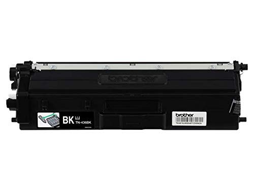 Brother Genuine TN436BK 2-Pack Super High Yield Black Toner Cartridge with Approximately 6,500 Page Yield/Cartridge Brother Genuine TN436BK 2-Pack Super High Yield Black Toner Cartridge with Approximately 6,500 Page Yield/Cartridge