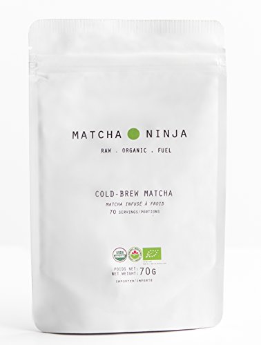 Matcha ninja - 70g pouch - 100% raw organic matcha gree…