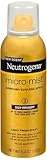 Neutrogena Micro-Mist Airbrush Sunless Tan Spray, Deep - 5.3 oz, Pack of 4
