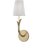 Hudson Valley Lighting Deering - One Light Wall Sconce - 4.75 Inches Wide by 15.75 Inches High-Aged Brass Finish