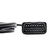 OBD2 16pin Male to Female Extension Cable Diagnostic Extender 150cm (5ft)(16Pin OBD2 Cable)