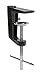Metal Adjustable Arm Clamp - Black