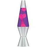 Schylling 2121-4002 Pink/Purple 14.5" Classic Motion Lava(r) Lamp Silver, 20-Ounce