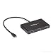 StarTech.com 3-Port USB-C to HDMI MST Hub - 4K 30Hz - Multi-Monitor Video Splitter - Windows and Thunderbolt 3 Compatible (MSTCDP123HD) primary