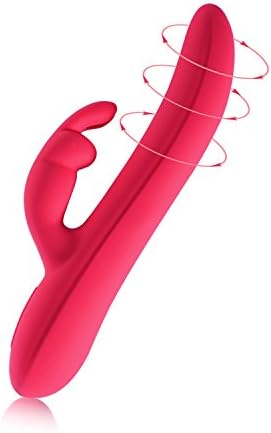 Personal Wand Massager, 360° Rotating 10 Kinds of Silent Vibration Mode, Skin Friendly Silicone, USB Charging Massager - Waterproof.