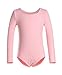 DANSHOW Girls Team Basic Long Sleeve Leotard with Skirt Kid Dance Ballet Tutu Dress(KD3028-S-08)