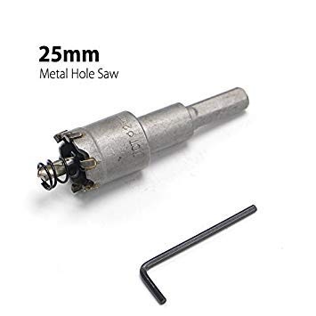 Generic 25mm 0.98 Core Drill Bit Metal Hole Saw Drill Bit for Steel Metal Alloy Cutter Multi Tool