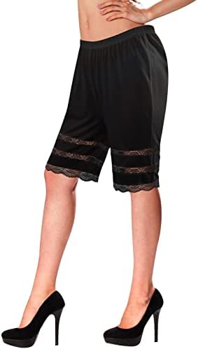 Lace Split Pettipants for Women Snip it Half Slips for Under Dresses Loose Half Slip Shorts