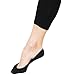 Stomper Joe 4 Pack Premium Cotton No Show Socks for Women, Non Slip, Low Cut