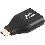 USB C to HDMI 4K, CableCreation USB Type C (Compatible Thunderbolt 3) to HDMI Adapter, Compatible MacBook Pro/MacBook/iMac 2017/Chromebook Pixel/Yoga 920/XPS 13/Samsung S9/Huawei Mate 10, Black