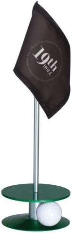Anne Stone Golf Putt-A-Round 19th Hole Flag 1 Putting Aid, Green, Small