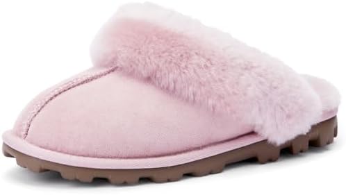 WaySoft Genuine Australian Sheepskin Women Slippers, 100