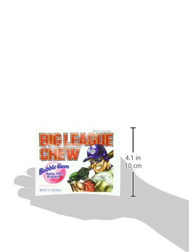 Big League Chew Bubblegum, Original, 12 Count - Thumbnail 4