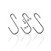 TycoLL iiLO Ardour Van 30 Pack S Hooks Heavy Duty S Shaped Stainless Steel Rack Organization Hanging Hooks Kitchen Bedroom Bathroom Closet Garage Storage Pots Pans Indoor Outdoor (30)