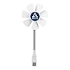 ARCTIC-Breeze-Mobile-Mini-USB-Desktop-Fan-with-Flexible-Neck-Portable-Desk-Fan-for-Home-Office-Silent-USB-Fan-Fan-Speed-1700-RPM-White ARCTIC Breeze Mobile - Mini USB Desktop Fan with Flexible Neck, Portable Desk Fan for Home, Office, Silent USB Fan, Fan…