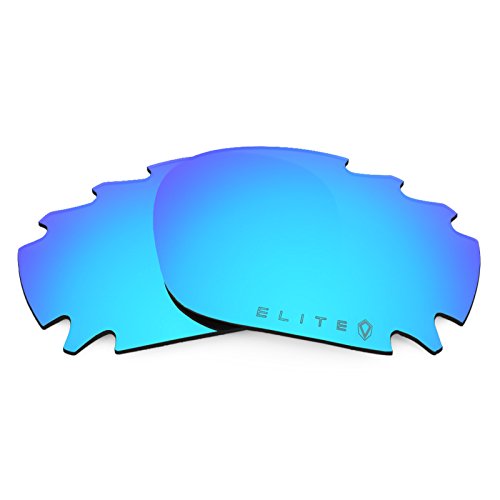 Revant Vented Polarized Replacement Lenses for Oakley Jawbone EliteKiwanda Blue MirrorShield