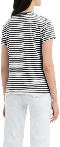 Damen Perfect Tee Raita Stripe Caviar S