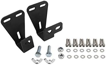 mgsakftv Off Road Hi-Lift Jack Mount Hood Bracket Fit Jeep Wrangler CJ/YJ/TJ 1944-2006