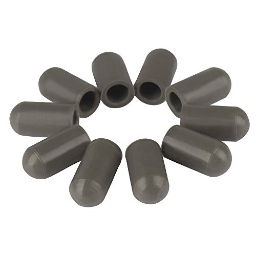 Muslady 10pcs Drumstick Silent Tips Mute Drum Stick Mallet Protectors Covers Silicone Material Drum Set Accessories - Thumbnail 6